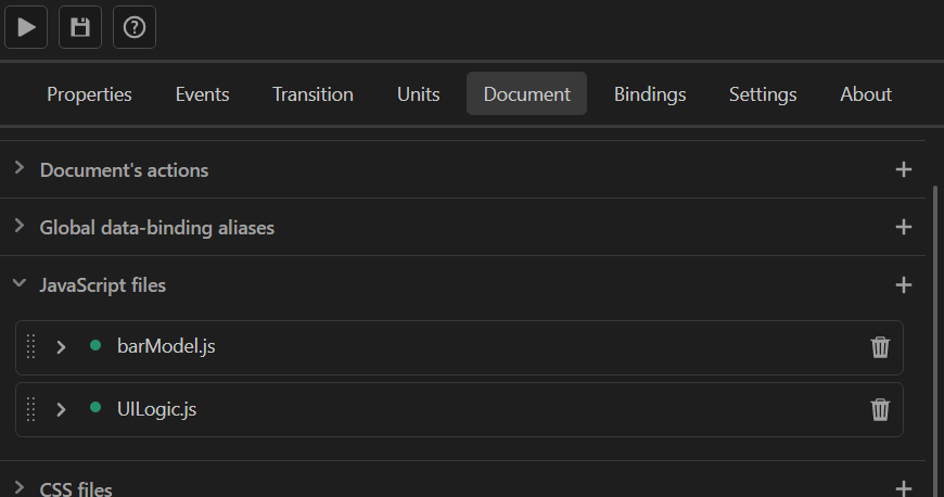 JavaScript files
